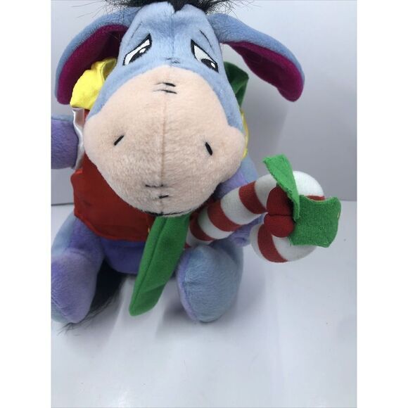 Disney Eeyore Plush Winnie The Pooh Holiday Musical Dancer 2002. Christmas. Read - Picture 3 of 13
